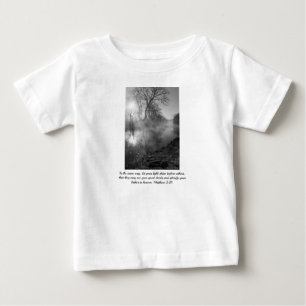 T-shirt Pour Bébé Rivière brumeuse, aube matinale