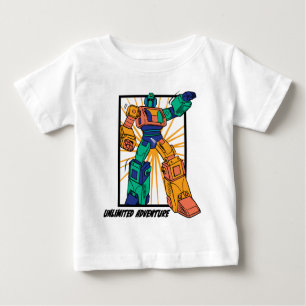 T-shirt Pour Bébé Robot Guerrier géant : Aventure illimitée