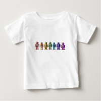 Robots arc-en-ciel