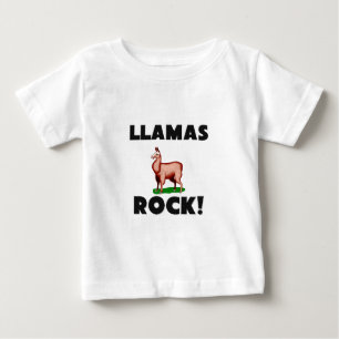 T-shirt Pour Bébé Roche de lamas