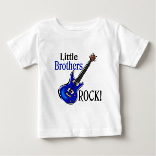 T-shirt Pour Bébé Roche de petits frères !
