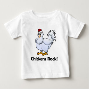 T-shirt Pour Bébé Roche de poulets !