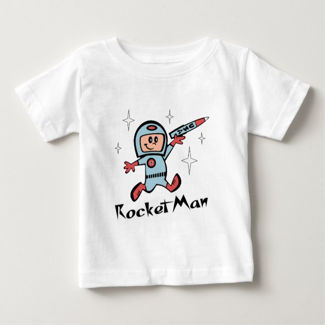 T-shirt Pour Bébé Rocket Man (Devant)