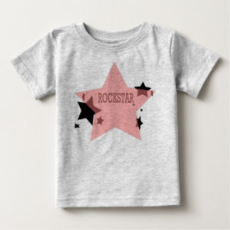T-shirt Pour Bébé Rockstar Baby Girl