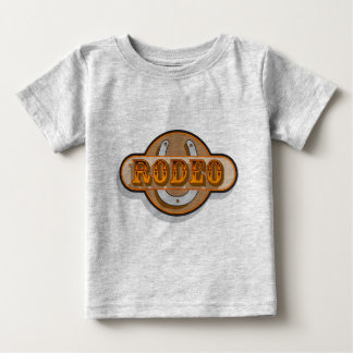 T-shirt Pour Bébé Rodeo Horseshoe