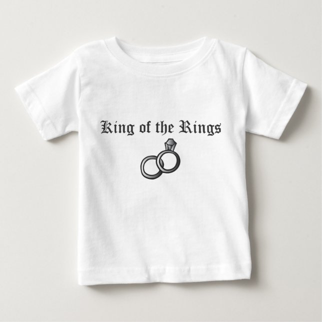 T-shirt Pour Bébé Roi des Anneaux (Devant)