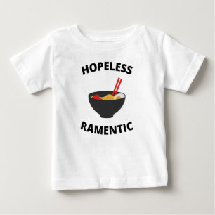 T-shirt Pour Bébé Romantique désespéré
