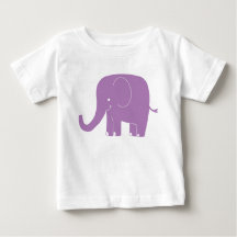 Romper d'éléphant violet
