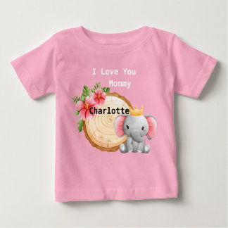 T-shirt Pour Bébé Rose