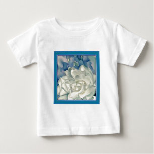 T-shirt Pour Bébé Rose blanc et pied-d'alouette de stupéfaction la