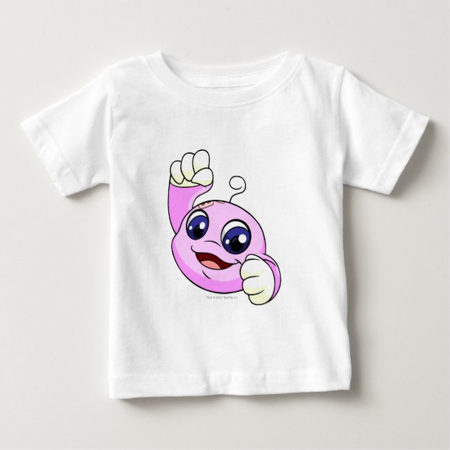 T-shirt Pour Bébé Rose de Kiko (Devant)
