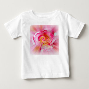 T-shirt Pour Bébé rose jaune rose