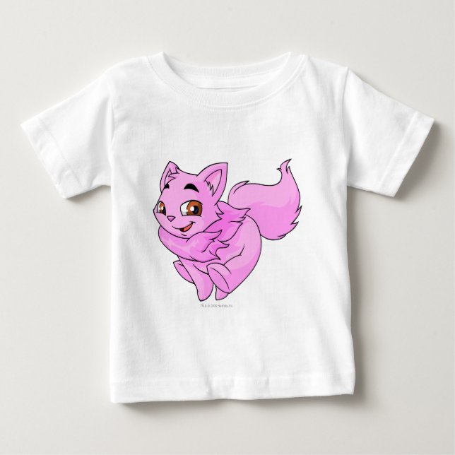 T-shirt Pour Bébé Rose Wocky (Devant)