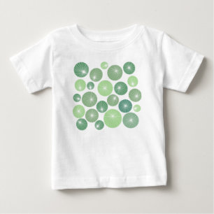 T-shirt Pour Bébé Roues vertes des années 1950