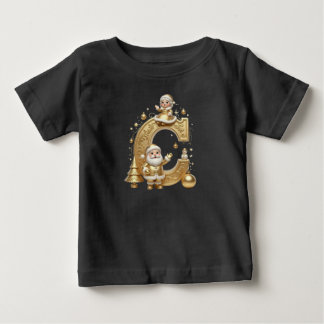 T-shirt Pour Bébé Royal Gold C Santa Toddler Jersey Tee