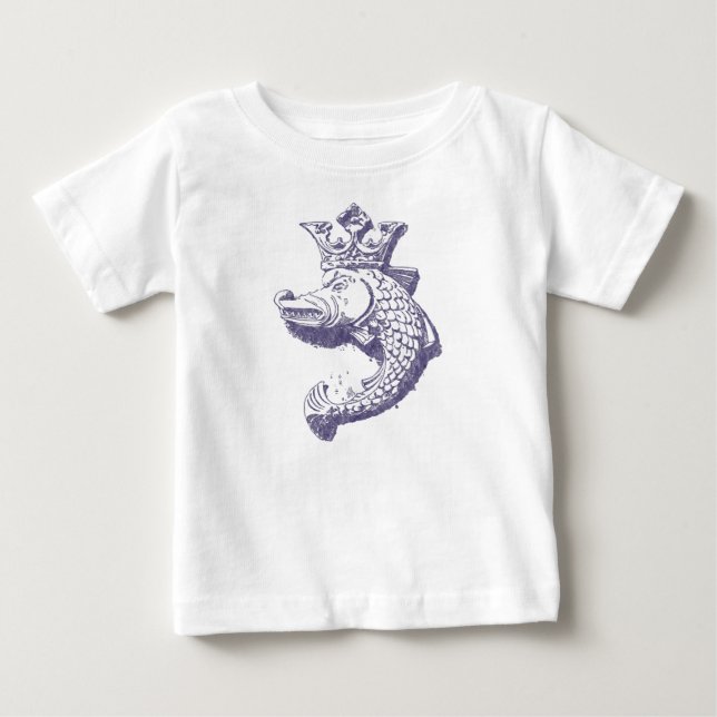 T-shirt Pour Bébé Royal Pike (Devant)