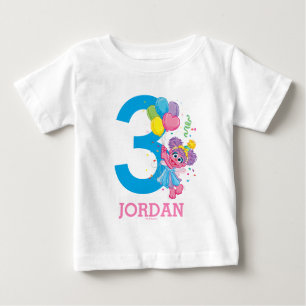 T-shirt Pour Bébé Rue Sésame   Anniversaire d'Abby Cadabby