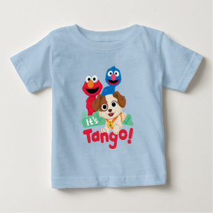 T-shirt Pour Bébé Rue Sésame   C'est Tango avec Elmo & Grover