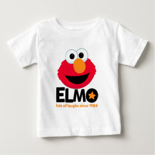 T-shirt Pour Bébé Rue Sésame Elmo Beaucoup de rires depuis 1984