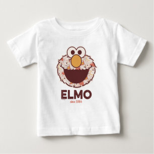 T-shirt Pour Bébé Rue Sésame   Elmo depuis 1984