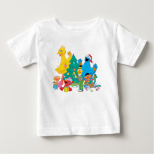T-shirt Pour Bébé Rue Sésame   Pals de Noël