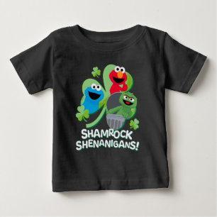 T-shirt Pour Bébé Rue Sésame Shenanigans shamrocks !
