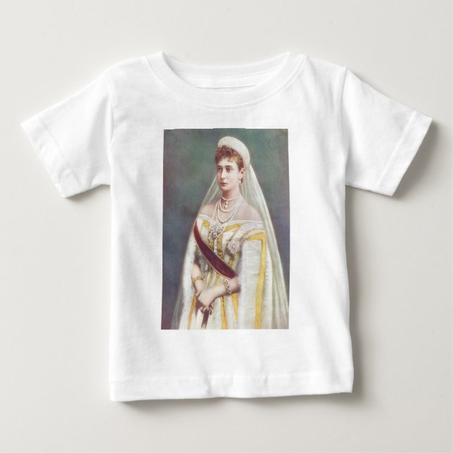 T-shirt Pour Bébé Sa Majesté impériale l'impératrice de Russie (Devant)