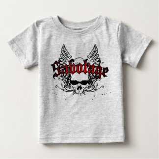 T-shirt Pour Bébé sabotage bébé