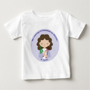 T-shirt Pour Bébé Saint Agatha
