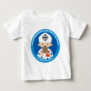 T-shirt Pour Bébé Saint Cyrille de Jérusalem