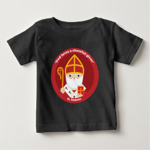 T-shirt Pour Bébé Saint Nicolas