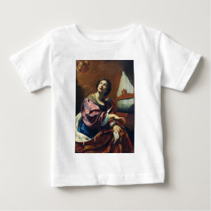 T-shirt Pour Bébé Sainte Cécile Premium "Concert céleste" Impression