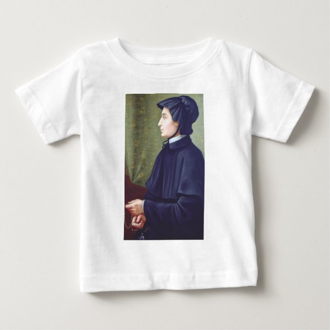 T-shirt Pour Bébé Sainte Elizabeth Ann Seton (Devant)