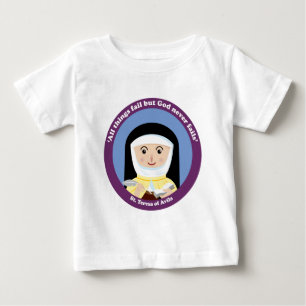 T-shirt Pour Bébé Sainte-Thérèse d'Avila