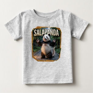 T-shirt Pour Bébé Salapanda Photographie Combo Créature Drôle