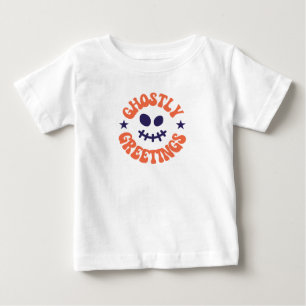 T-shirt Pour Bébé salutations fantômes, halloween