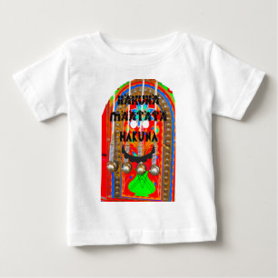 T-shirt Pour Bébé Samba couleurs du carnaval Hakuna Matata blings.pn