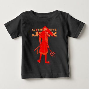 T-shirt Pour Bébé Samurai Jack Red Warrior Graphic