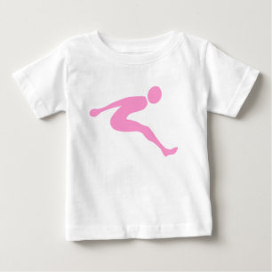 T-shirt Pour Bébé Saute longue - rose