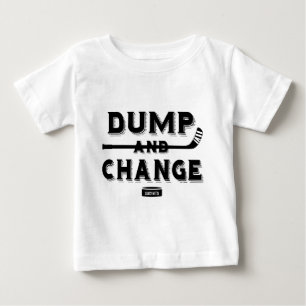 T-shirt Pour Bébé Sauter et changer Hockey Baby