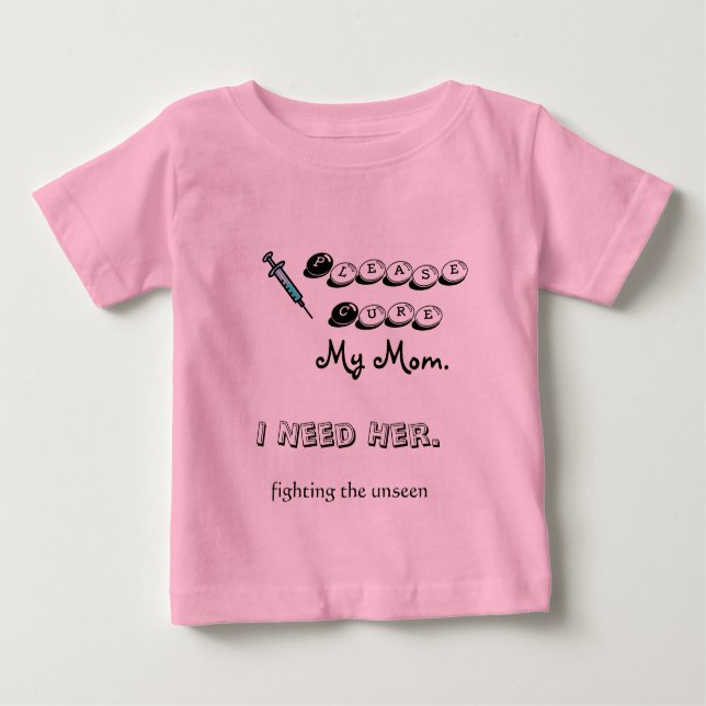 T-shirt Pour Bébé sauver ma mère (Devant)