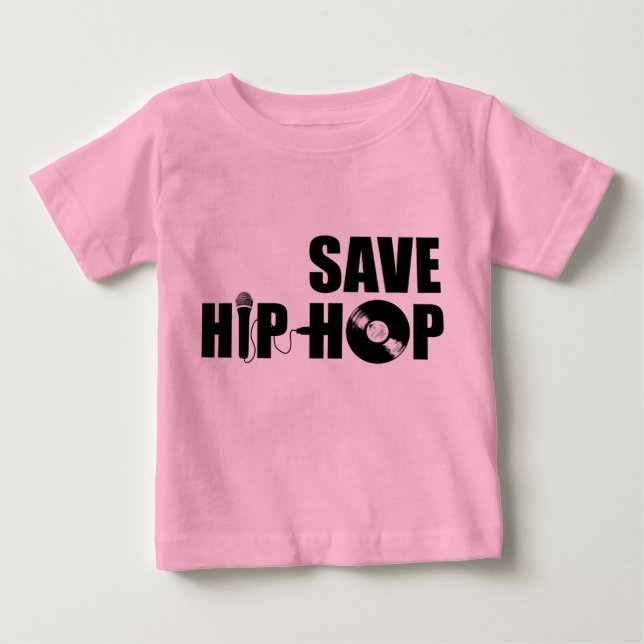 T-shirt Pour Bébé Sauvez le hip-hop (Devant)