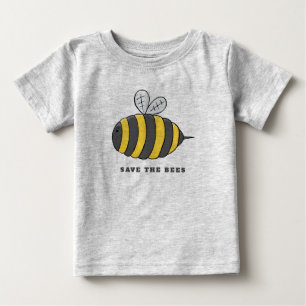 T-shirt Pour Bébé Sauvez les abeilles