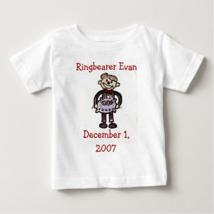 T-shirt Pour Bébé scan0014, Porteur de sonnerie Evan1décembre 2007
