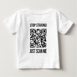 T-shirt Pour Bébé Scan Me QR Code : Créez votre avenir