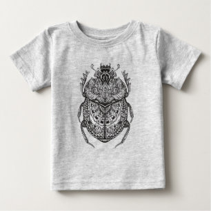 T-shirt Pour Bébé Scarabée africain Zendoodle
