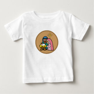 T-shirt Pour Bébé scène du gestionnaire