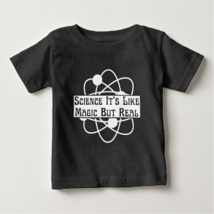 T-shirt Pour Bébé science à la mode c'est comme de la magie mais vra