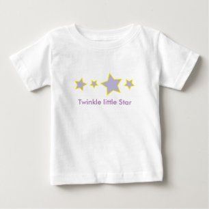 T-shirt Pour Bébé Scintillement peu d'étoile