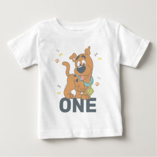 T-shirt Pour Bébé Scooby-Doo 1er anniversaire